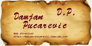 Damjan Pucarević vizit kartica